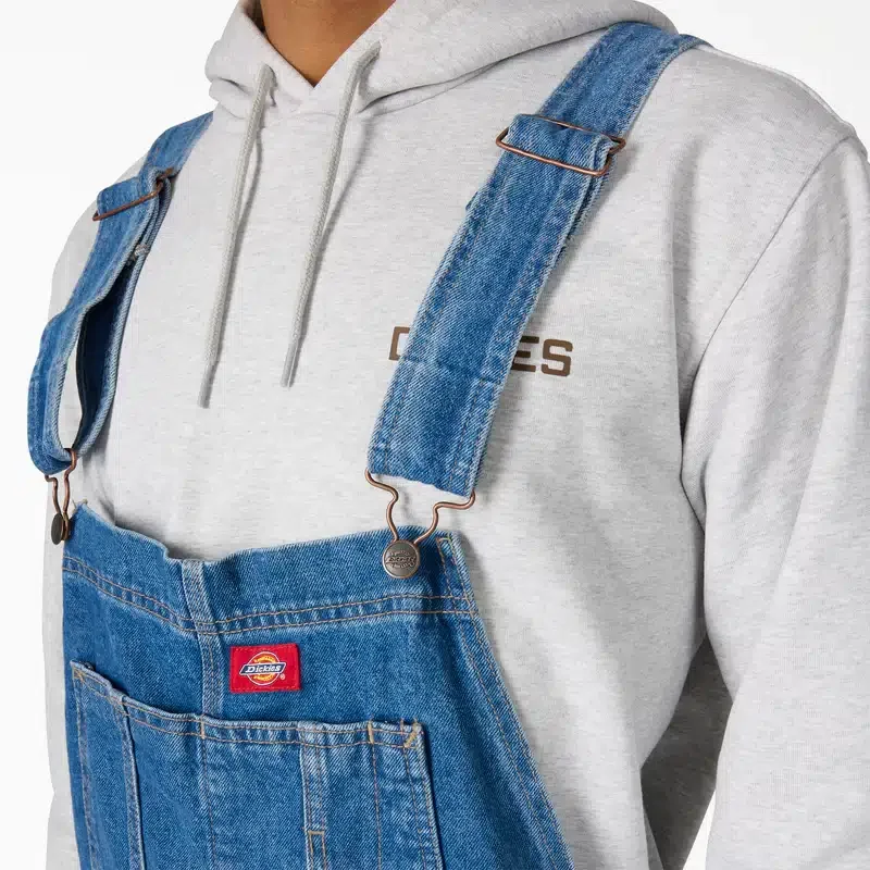 Loose Denim Bib Overalls Loose Denim Bib Overalls
