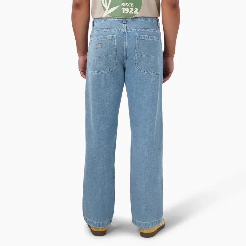 Loose Fit Double Knee Jeans Loose Fit Double Knee Jeans