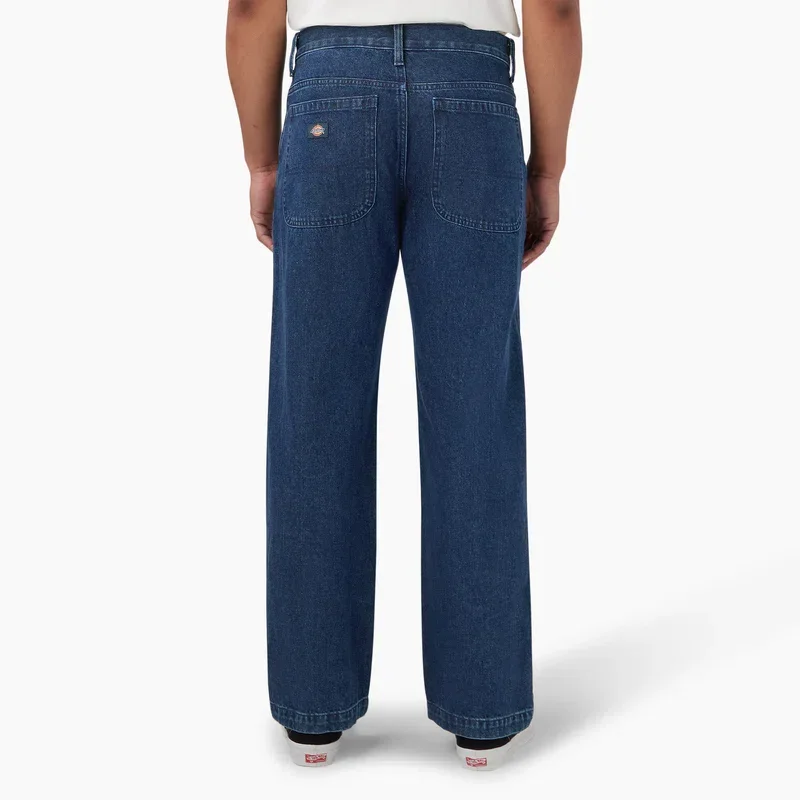 Loose Fit Double Knee Jeans Loose Fit Double Knee Jeans