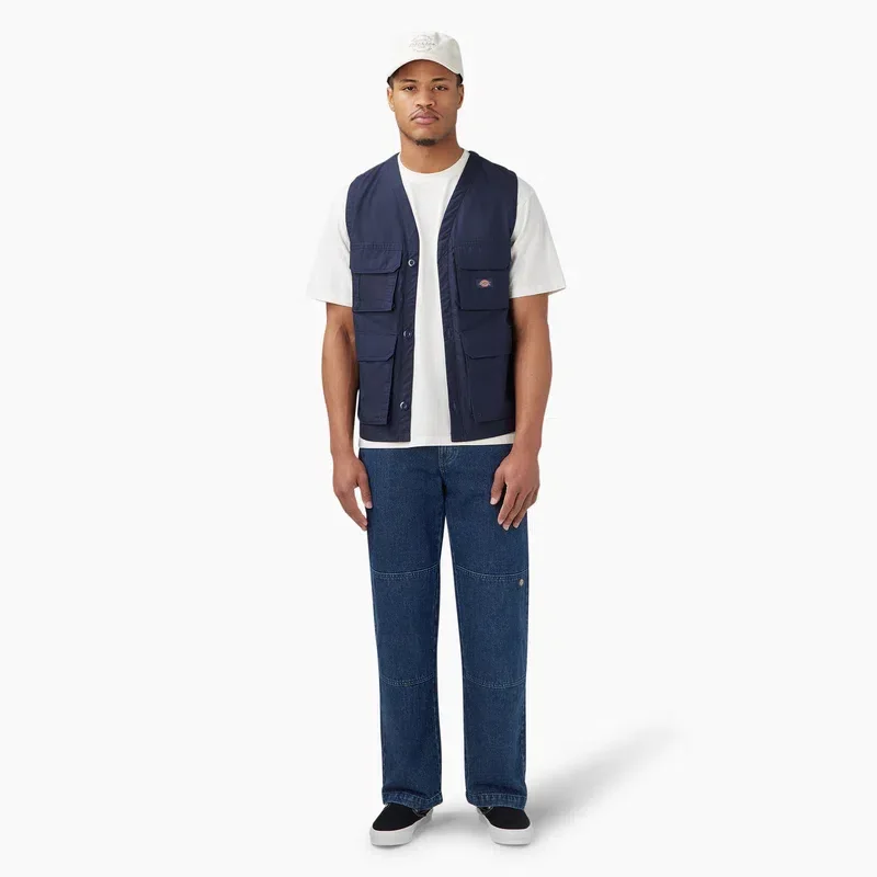 Loose Fit Double Knee Jeans Loose Fit Double Knee Jeans