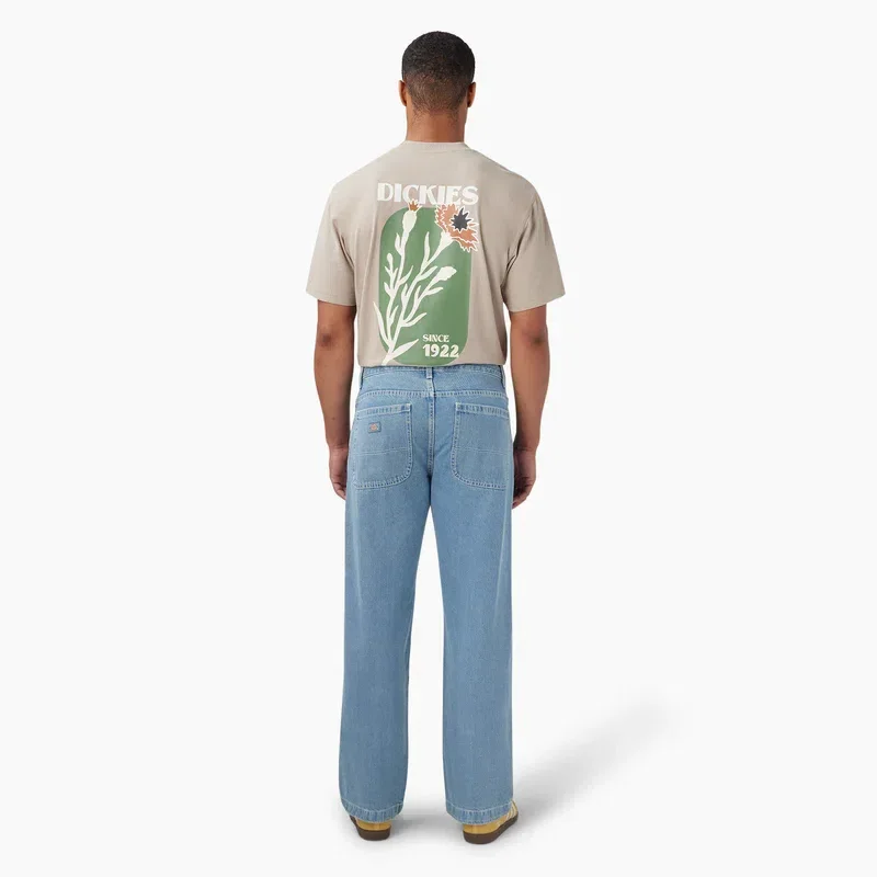 Loose Fit Double Knee Jeans Loose Fit Double Knee Jeans