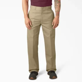 Loose Fit Double Knee Work Pants