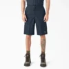 Loose Fit Flat Front Work Shorts, 13″ Loose Fit Flat Front Work Shorts, 13″