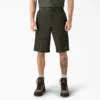 Loose Fit Flat Front Work Shorts, 13″ Loose Fit Flat Front Work Shorts, 13″