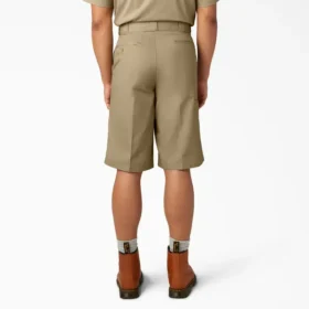 Loose Fit Flat Front Work Shorts, 13″ Loose Fit Flat Front Work Shorts, 13″
