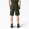 Loose Fit Flat Front Work Shorts, 13″ Loose Fit Flat Front Work Shorts, 13″