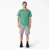 Loose Fit Flat Front Work Shorts, 13″ Loose Fit Flat Front Work Shorts, 13″