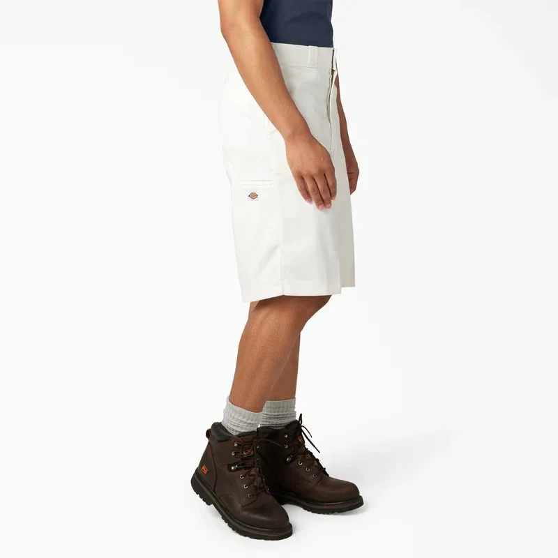 Loose Fit Flat Front Work Shorts, 13″ Loose Fit Flat Front Work Shorts, 13″