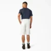 Loose Fit Flat Front Work Shorts, 13″ Loose Fit Flat Front Work Shorts, 13″