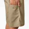 Loose Fit Flat Front Work Shorts, 13″ Loose Fit Flat Front Work Shorts, 13″