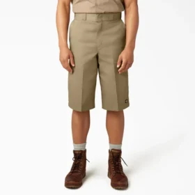 Loose Fit Multi-Use Pocket Work Shorts, 15″