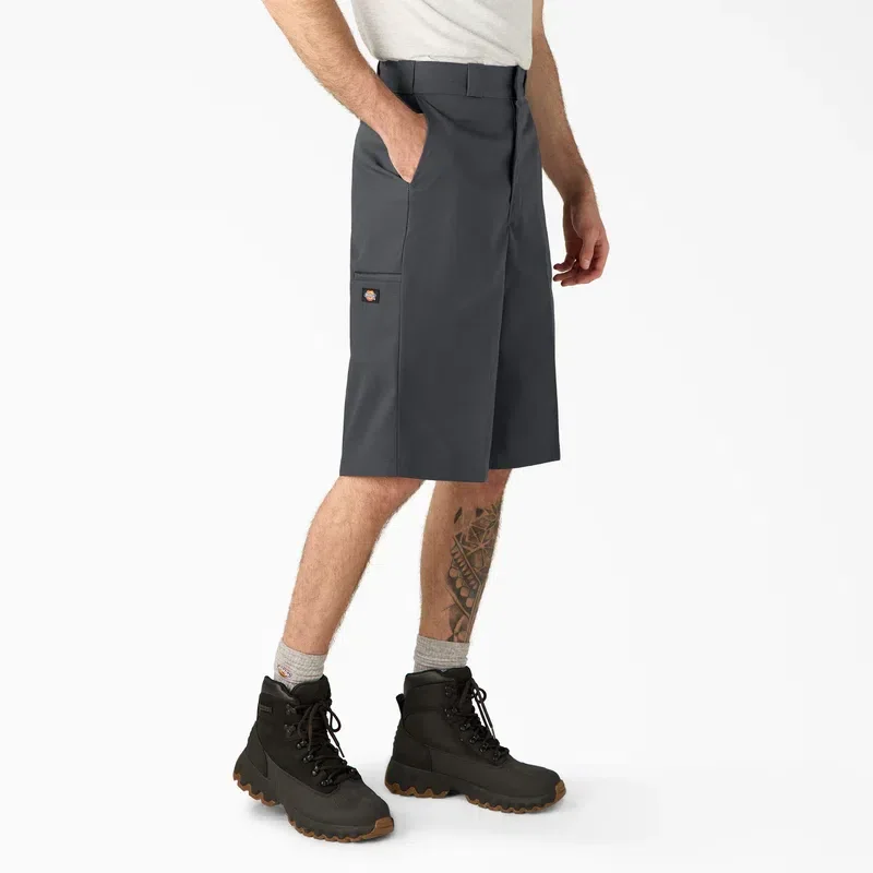 Loose Fit Multi-Use Pocket Work Shorts, 15″ Loose Fit Multi-Use Pocket Work Shorts, 15″