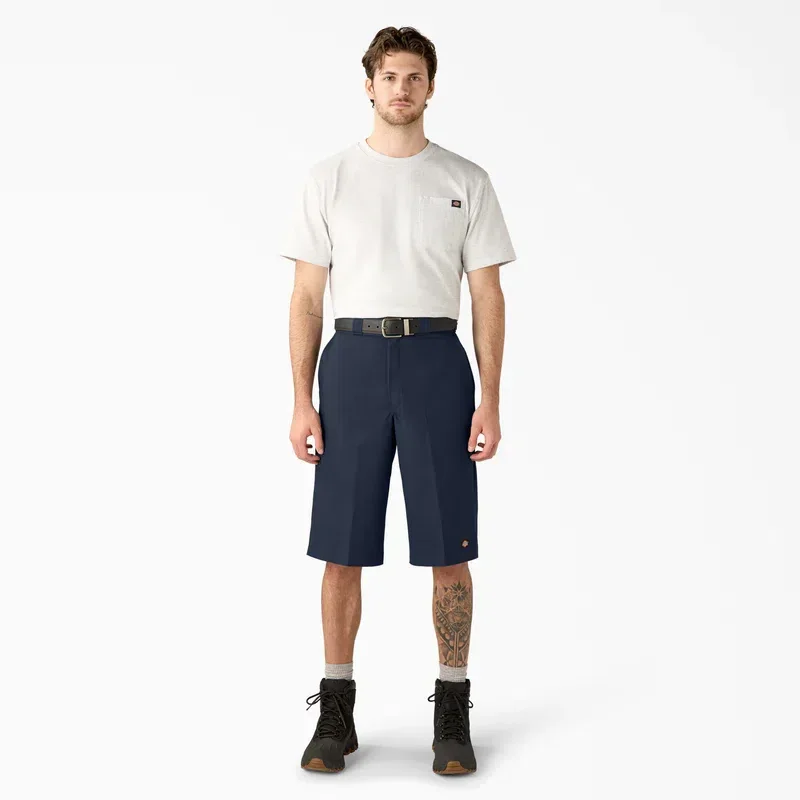 Loose Fit Multi-Use Pocket Work Shorts, 15″ Loose Fit Multi-Use Pocket Work Shorts, 15″