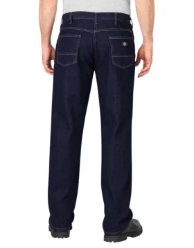 Loose Fit Straight Leg Denim Jeans