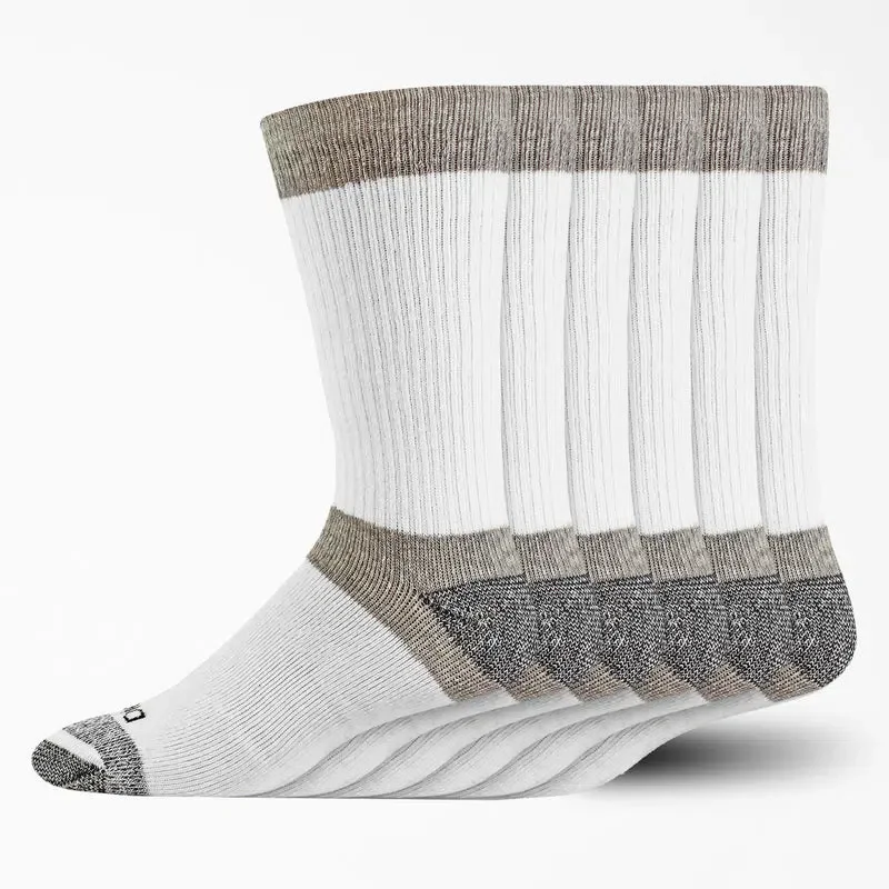 Max Cushion Crew Socks, Size 6-12, 6-Pack Max Cushion Crew Socks, Size 6-12, 6-Pack