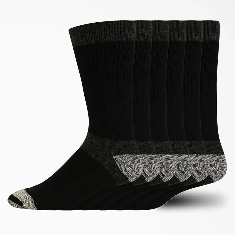 Max Cushion Crew Socks, Size 6-12, 6-Pack Max Cushion Crew Socks, Size 6-12, 6-Pack