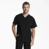 Men’s Eds Essentials Tuckable V-Neck Scrub Top Men’s Eds Essentials Tuckable V-Neck Scrub Top