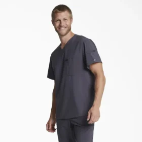 Men’s Eds Essentials Tuckable V-Neck Scrub Top