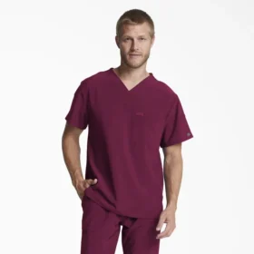 Men’s Eds Essentials Tuckable V-Neck Scrub Top