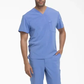 Men’s Eds Essentials Tuckable V-Neck Scrub Top
