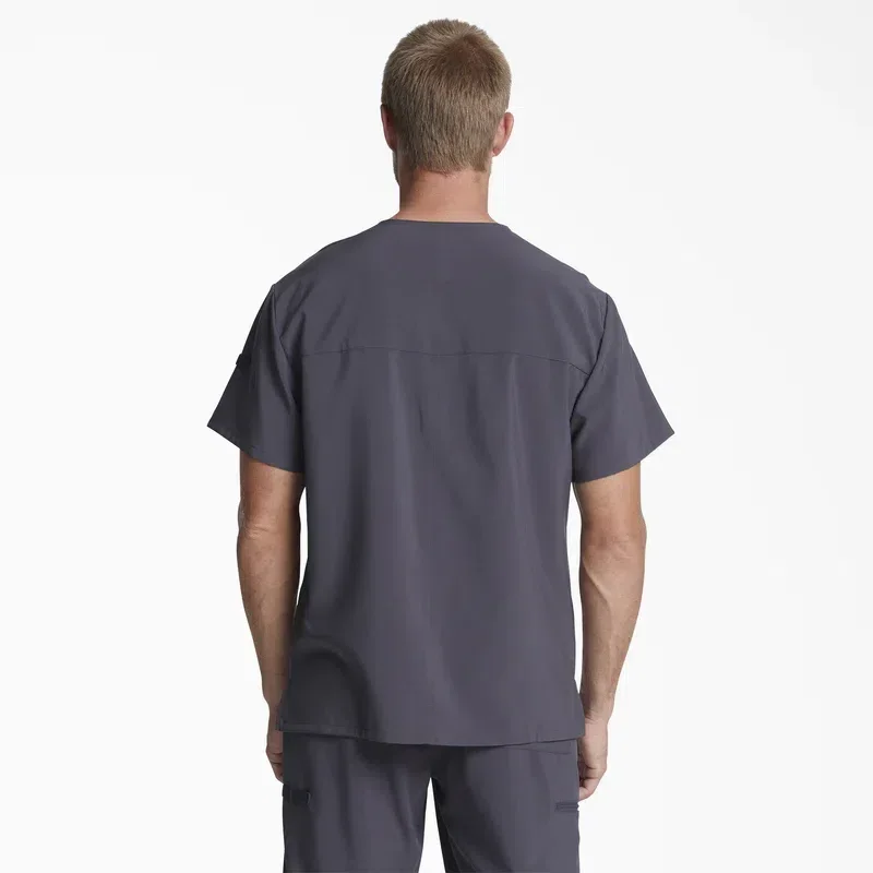 Men’s Eds Essentials Tuckable V-Neck Scrub Top Men’s Eds Essentials Tuckable V-Neck Scrub Top