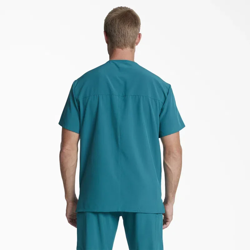 Men’s Eds Essentials Tuckable V-Neck Scrub Top Men’s Eds Essentials Tuckable V-Neck Scrub Top