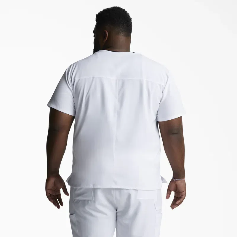 Men’s Eds Essentials Tuckable V-Neck Scrub Top Men’s Eds Essentials Tuckable V-Neck Scrub Top