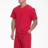 Men’s Eds Essentials Tuckable V-Neck Scrub Top Men’s Eds Essentials Tuckable V-Neck Scrub Top