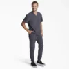 Men’s Eds Essentials Tuckable V-Neck Scrub Top Men’s Eds Essentials Tuckable V-Neck Scrub Top