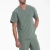 Men’s Eds Essentials Tuckable V-Neck Scrub Top