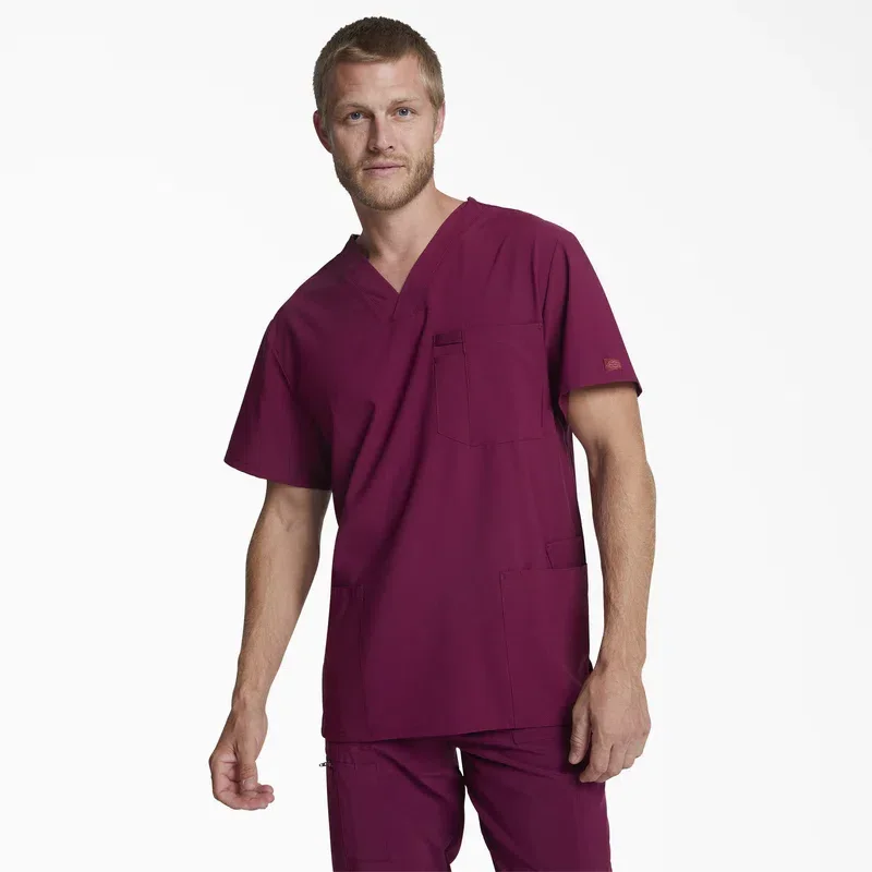 Men’s Eds Essentials V-Neck Scrub Top Men’s Eds Essentials V-Neck Scrub Top