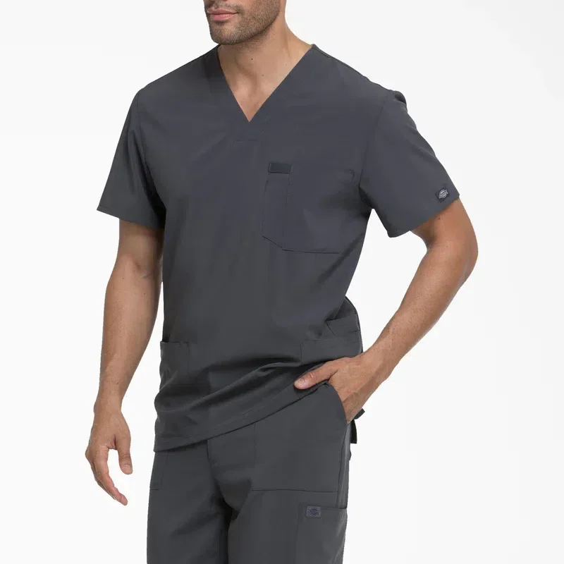 Men’s Eds Essentials V-Neck Scrub Top Men’s Eds Essentials V-Neck Scrub Top