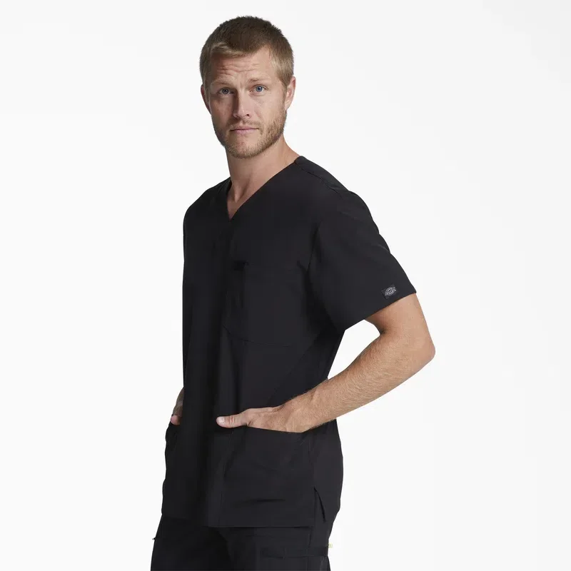 Men’s Eds Essentials V-Neck Scrub Top Men’s Eds Essentials V-Neck Scrub Top