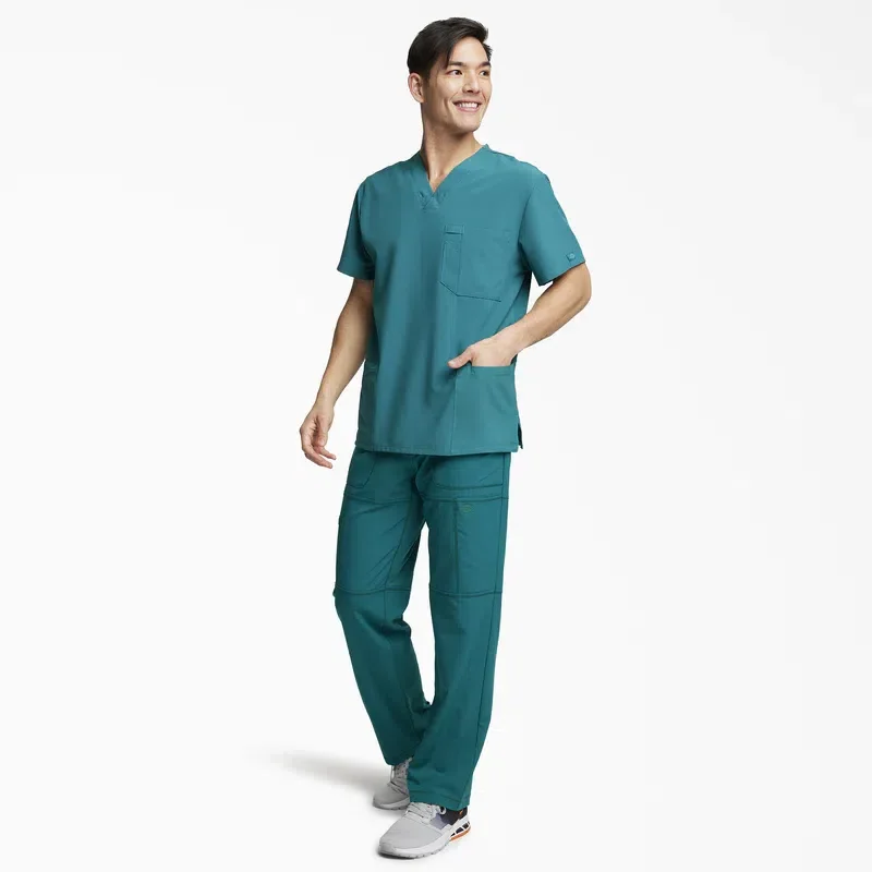 Men’s Eds Essentials V-Neck Scrub Top Men’s Eds Essentials V-Neck Scrub Top