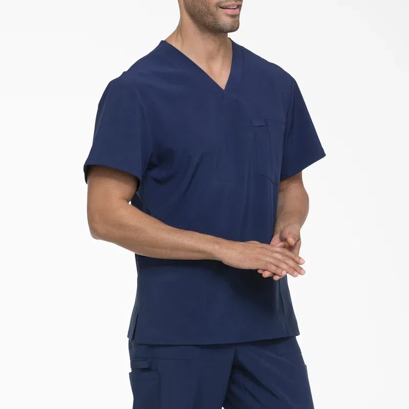 Men’s Eds Essentials V-Neck Scrub Top Men’s Eds Essentials V-Neck Scrub Top