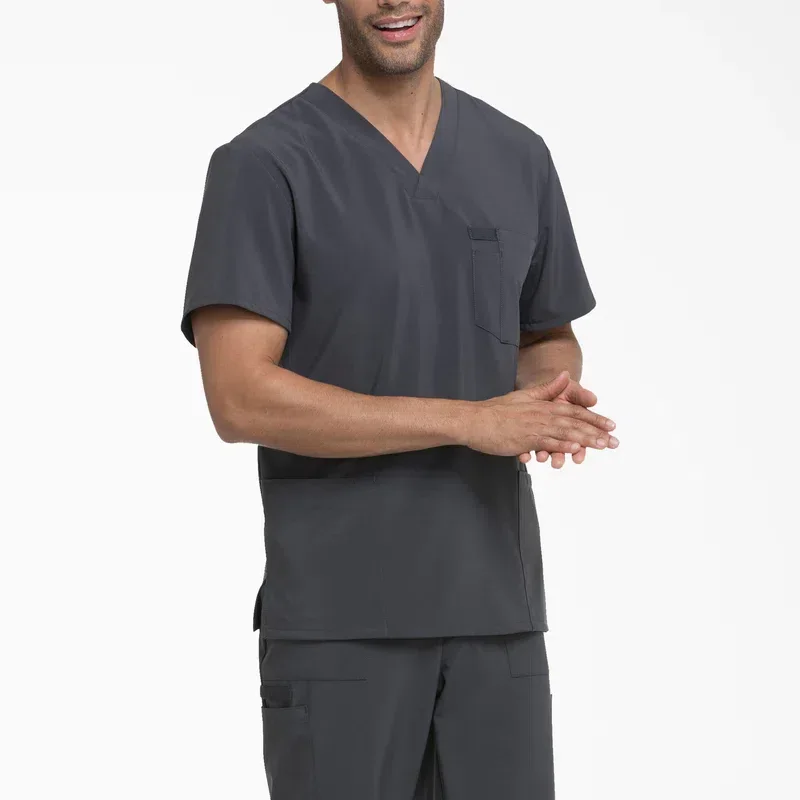 Men’s Eds Essentials V-Neck Scrub Top Men’s Eds Essentials V-Neck Scrub Top