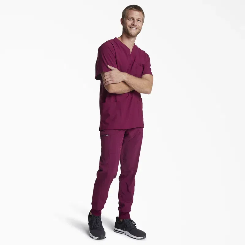Men’s Eds Essentials V-Neck Scrub Top Men’s Eds Essentials V-Neck Scrub Top