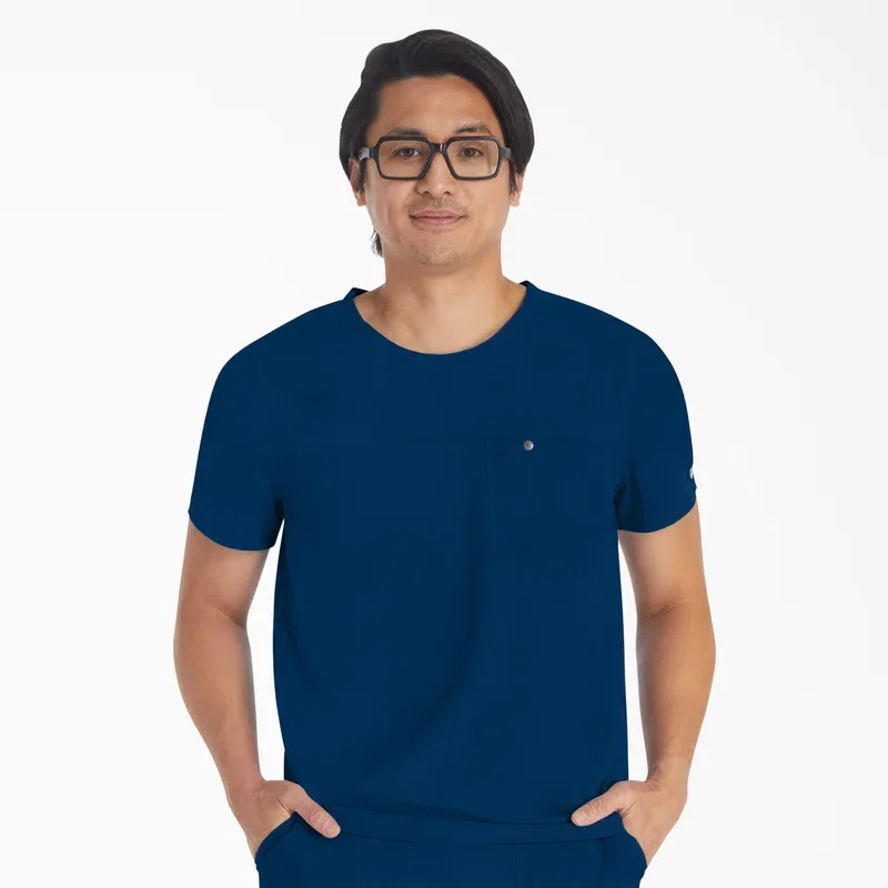 Men’s Eds Nxt Round Neck Scrub Top Men’s Eds Nxt Round Neck Scrub Top