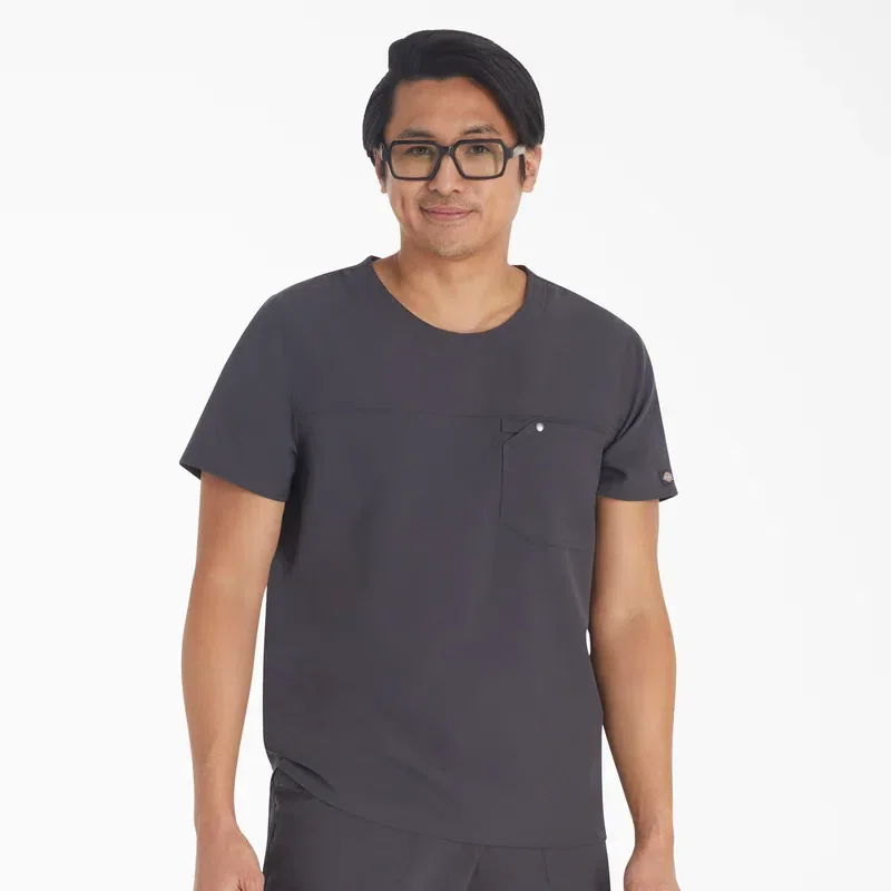 Men’s Eds Nxt Round Neck Scrub Top Men’s Eds Nxt Round Neck Scrub Top