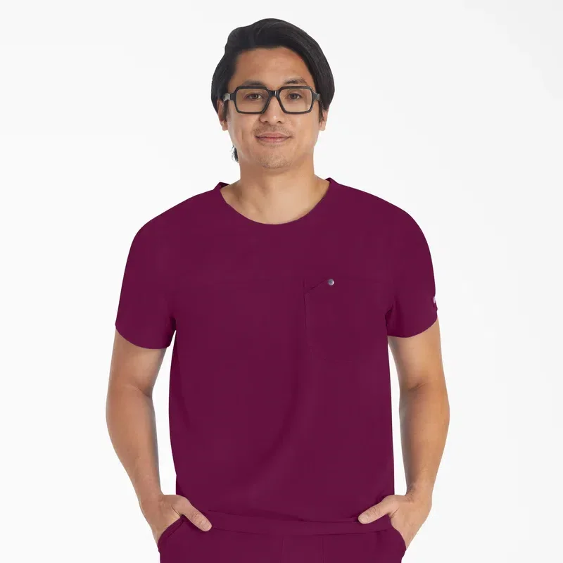 Men’s Eds Nxt Round Neck Scrub Top Men’s Eds Nxt Round Neck Scrub Top