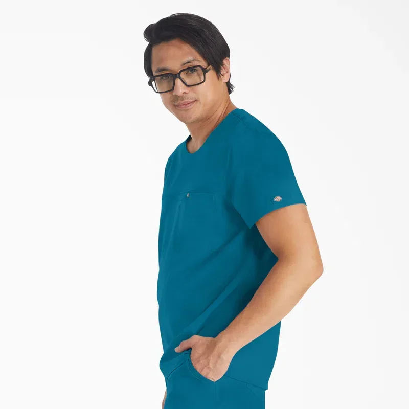 Men’s Eds Nxt Round Neck Scrub Top Men’s Eds Nxt Round Neck Scrub Top