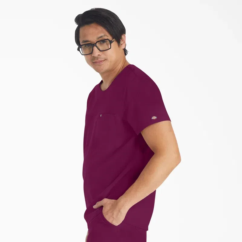 Men’s Eds Nxt Round Neck Scrub Top Men’s Eds Nxt Round Neck Scrub Top