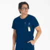 Men’s Eds Nxt Round Neck Scrub Top Men’s Eds Nxt Round Neck Scrub Top