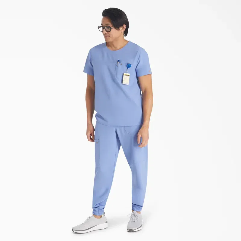 Men’s Eds Nxt Round Neck Scrub Top Men’s Eds Nxt Round Neck Scrub Top
