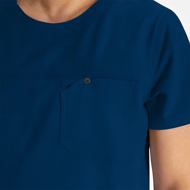 Men’s Eds Nxt Round Neck Scrub Top Men’s Eds Nxt Round Neck Scrub Top