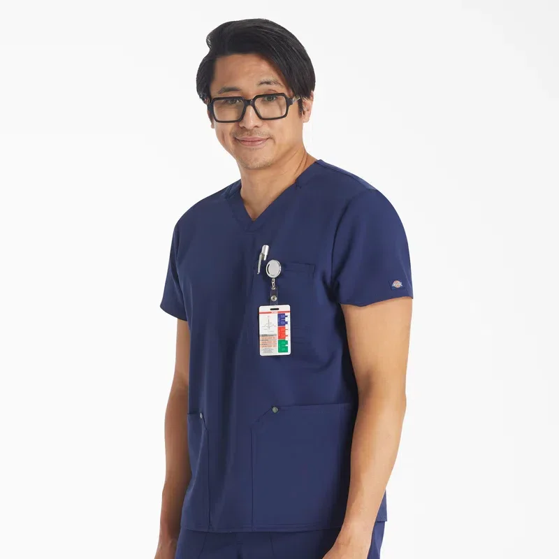 Men’s Eds Nxt V-Neck Scrub Top Men’s Eds Nxt V-Neck Scrub Top