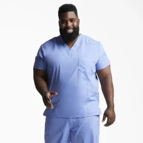 Men’s Eds Signature V-Neck Scrub Top