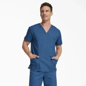 Men’s Eds Signature V-Neck Scrub Top