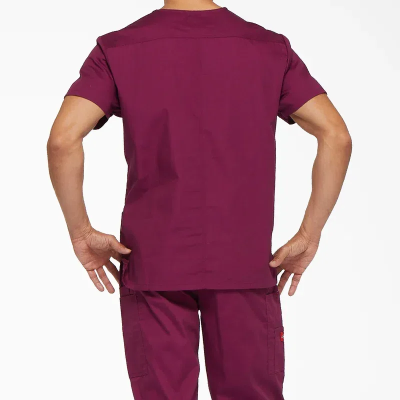 Men’s Eds Signature V-Neck Scrub Top Men’s Eds Signature V-Neck Scrub Top