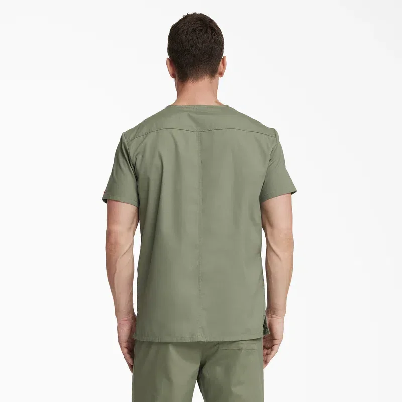 Men’s Eds Signature V-Neck Scrub Top Men’s Eds Signature V-Neck Scrub Top